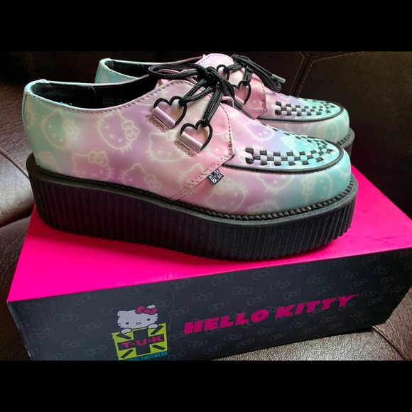 SOLD TUK Hello Kitty Ombre Mondo Creepers - Picture 6 of 6